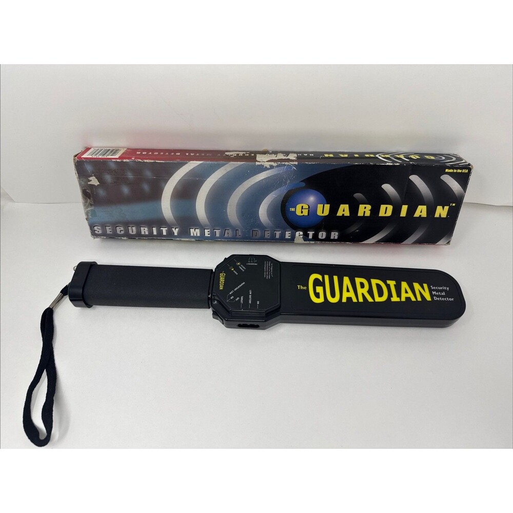 Bounty Hunter Guardian S3019 Security Hand Wand Metal Detector Body Scanner